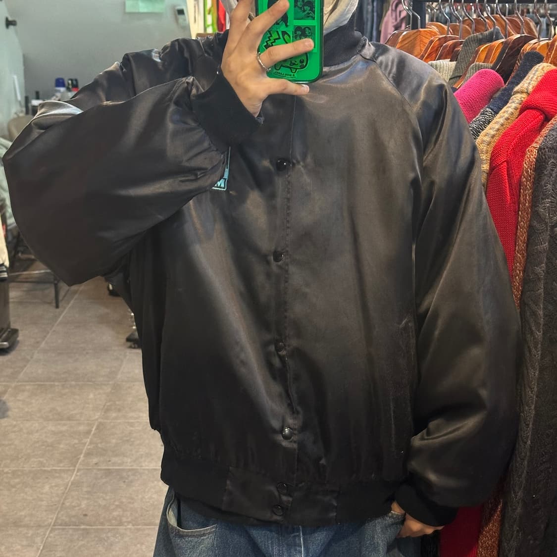 [NO.9] 빈티지 West Out 새틴자켓 상품이미지2