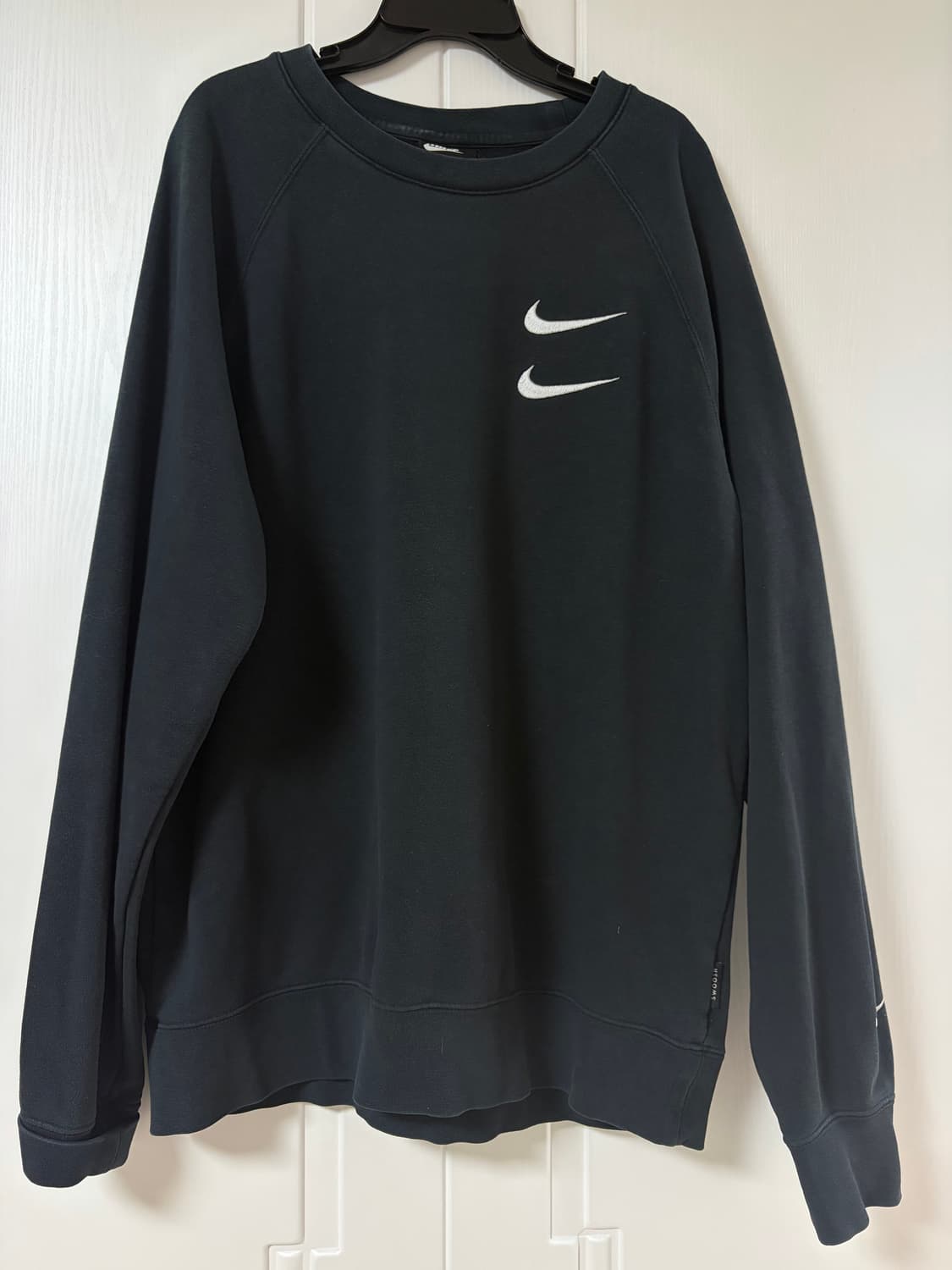 나이키 더블 스우시 맨투맨 블랙 L 상품이미지4