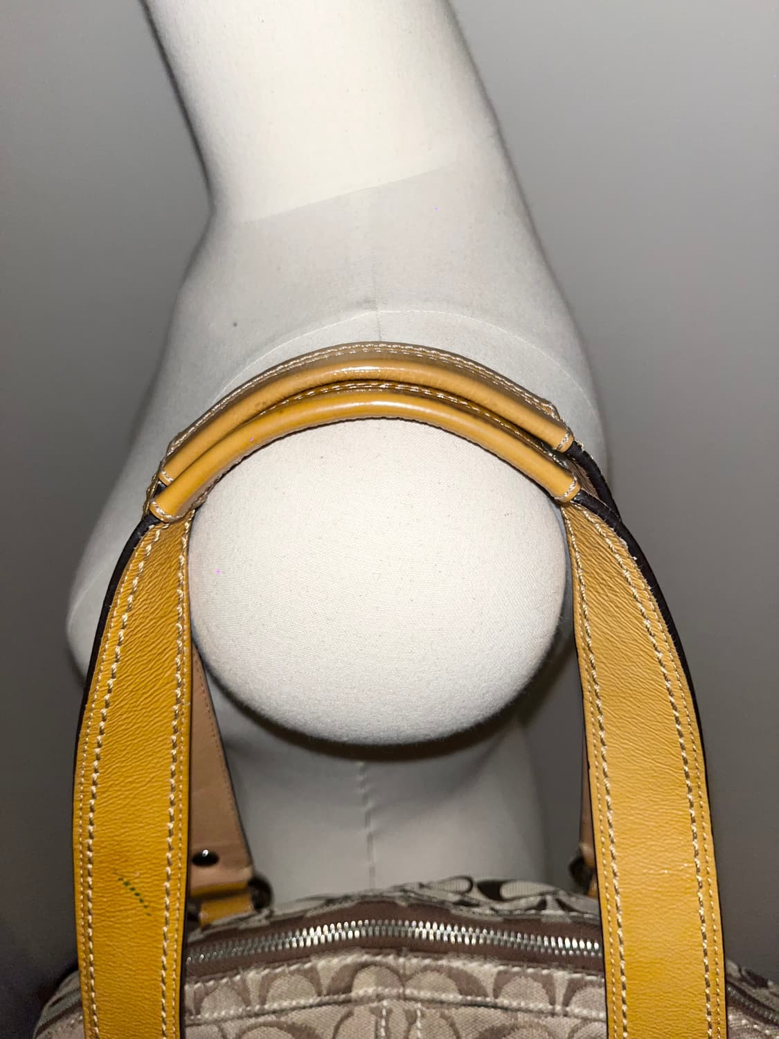 📦90s Coach Orange shoulder bag 상품이미지7