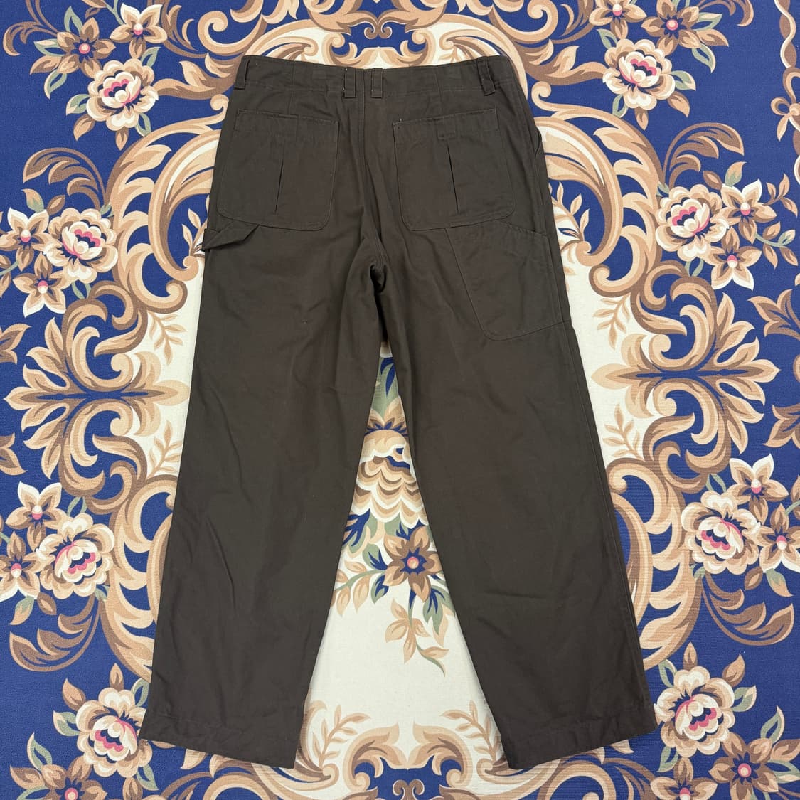 (34)비슬로우 Beslow 와이드 코튼 팬츠(브라운) 상품이미지5