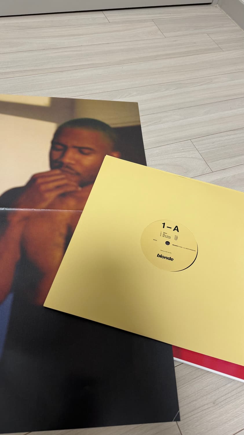 프랭크 오션 : 블론드 - Frank Ocean Blonde LP 상품이미지3