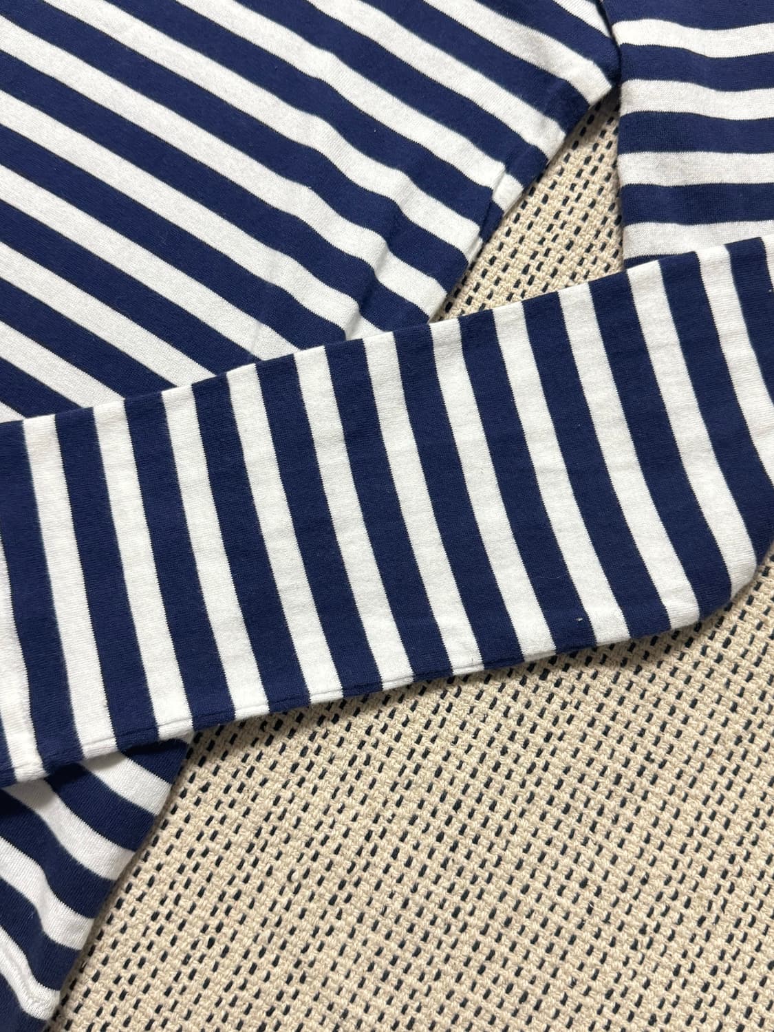 꼼데가르송 스프라이프 코튼 긴팔 티셔츠 상품이미지3