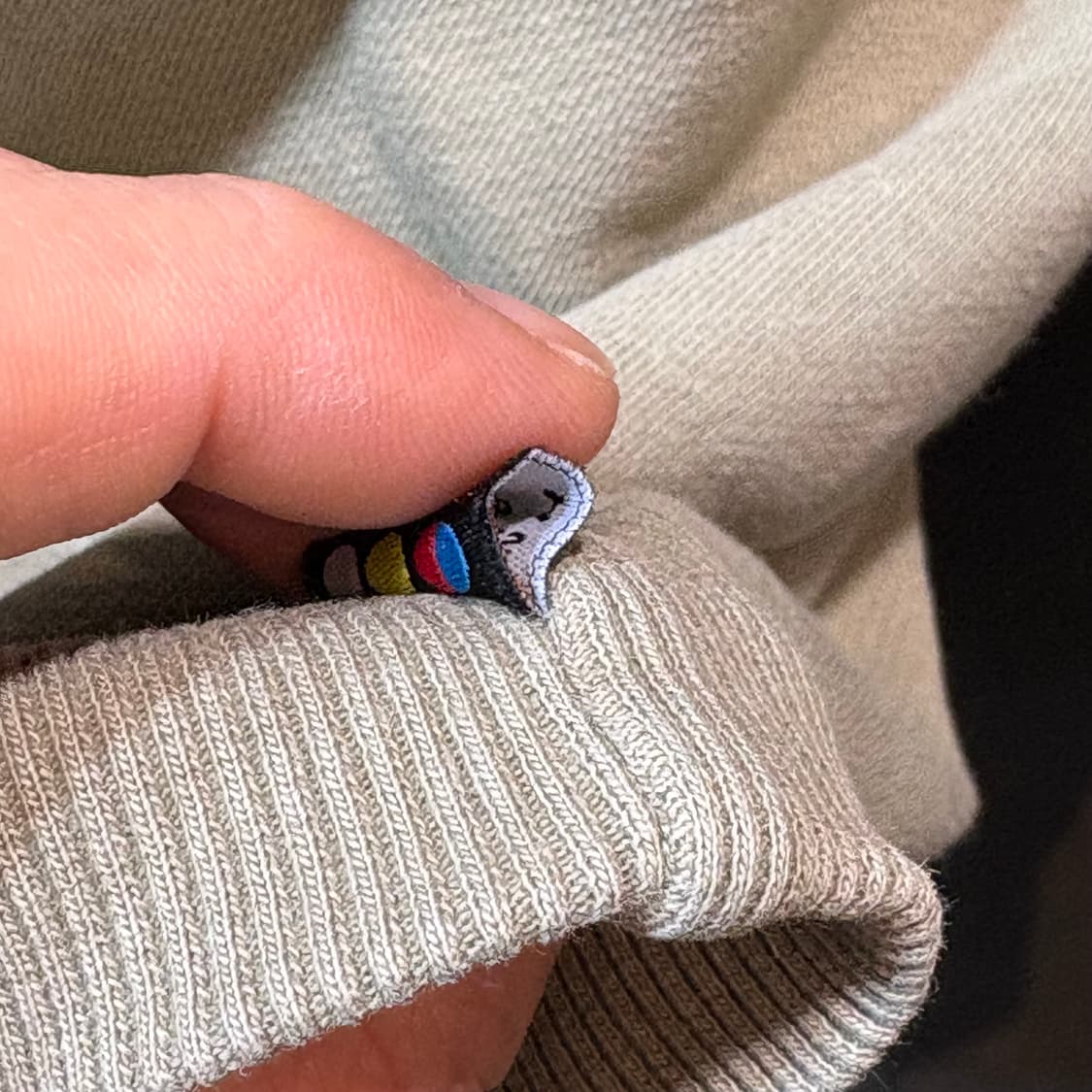 [XL] IAB STUDIO 아이앱 스튜디오 올리브 스웻 셔츠 상품이미지6