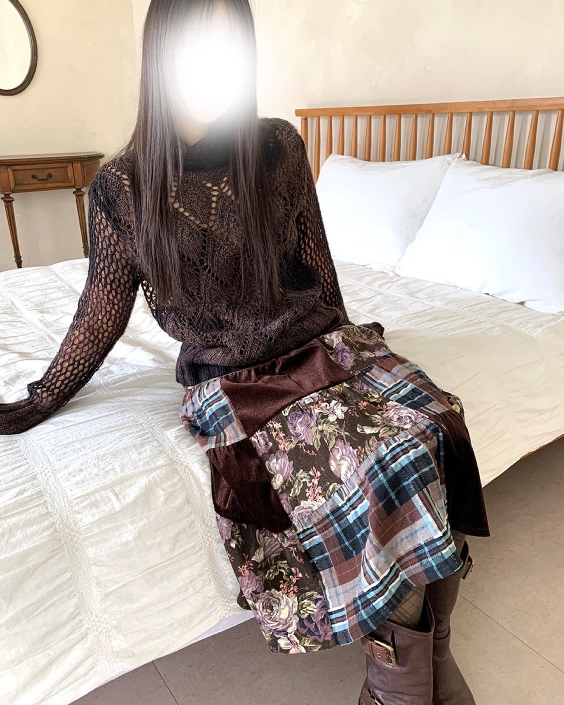 Blown knit long sleeve 상품이미지6