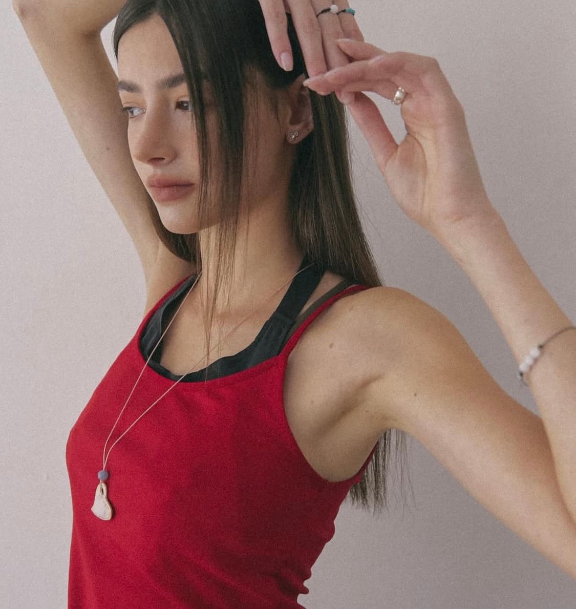 엔프프 하트 목걸이 상품이미지2