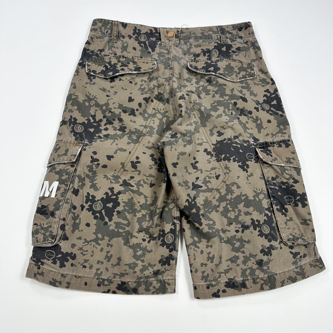 VTG 빈티지 밀리터리 카모 카고반바지 (30인치) 상품이미지2