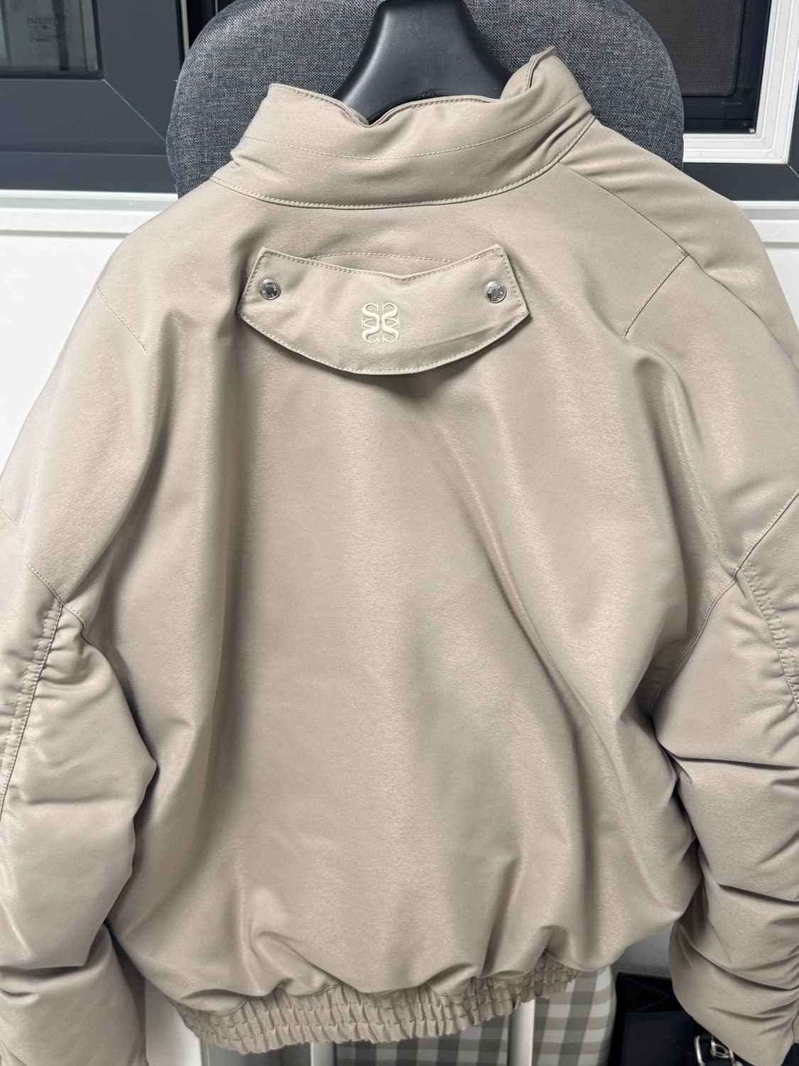 세터 패딩 XL 아이보리 상품이미지6