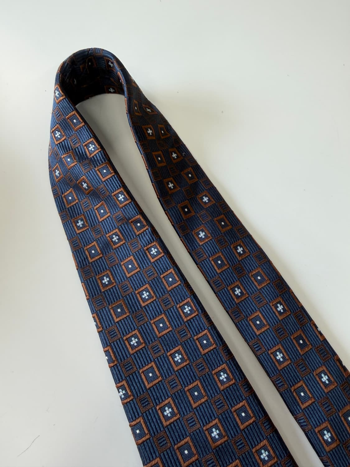 GIAN MARCO VENTURI 빈티지 실크 넥타이 9.5cm 상품이미지7