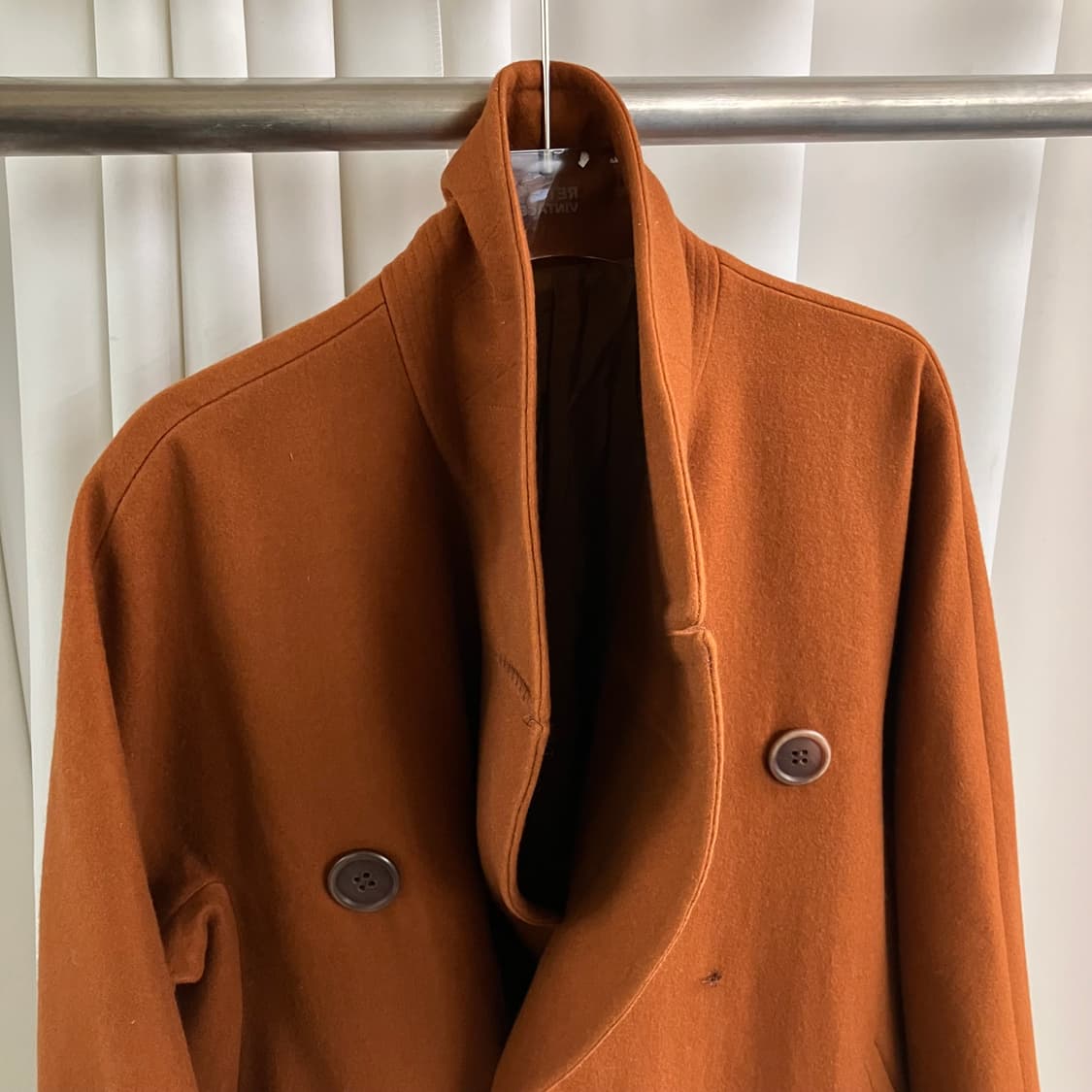 Y’s 요지야마모토 더블 브레스티드 울코트  상품이미지3