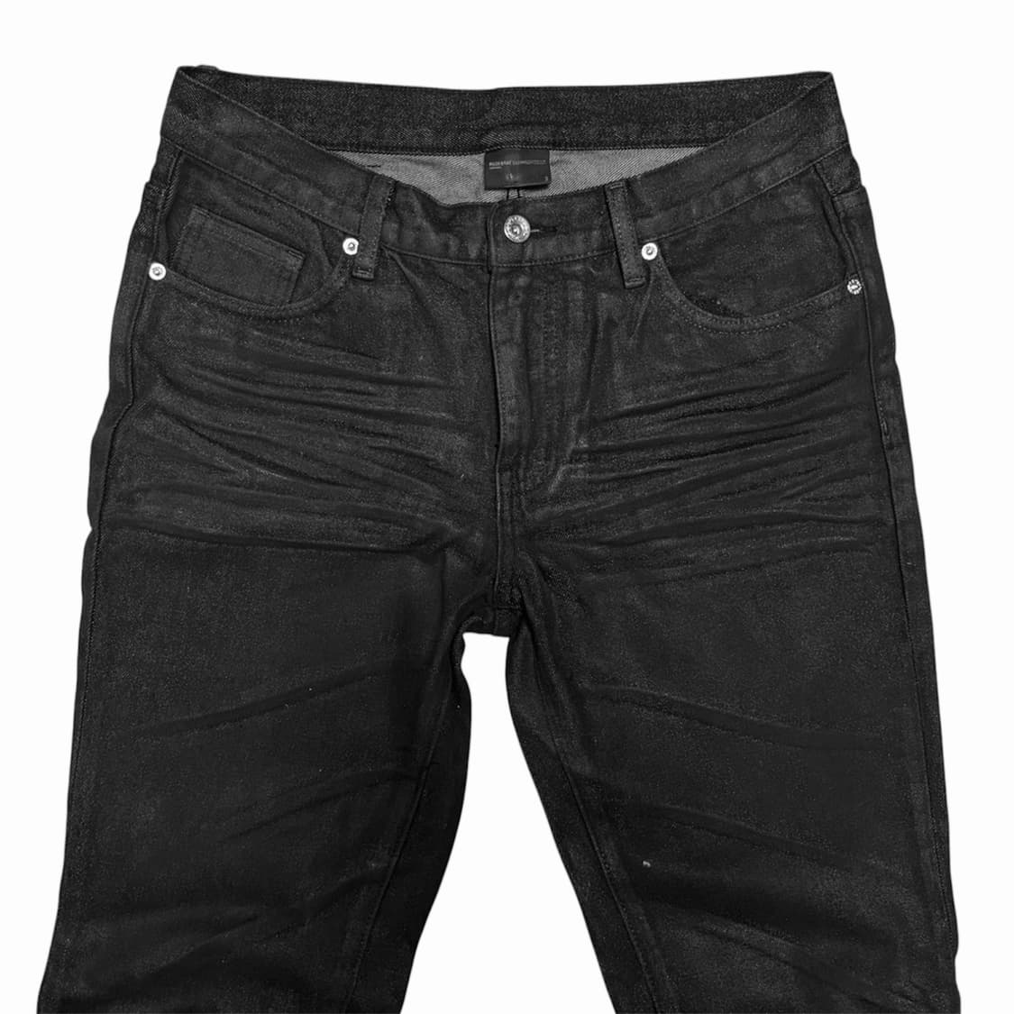 Waxed slim flare jeans 상품이미지3