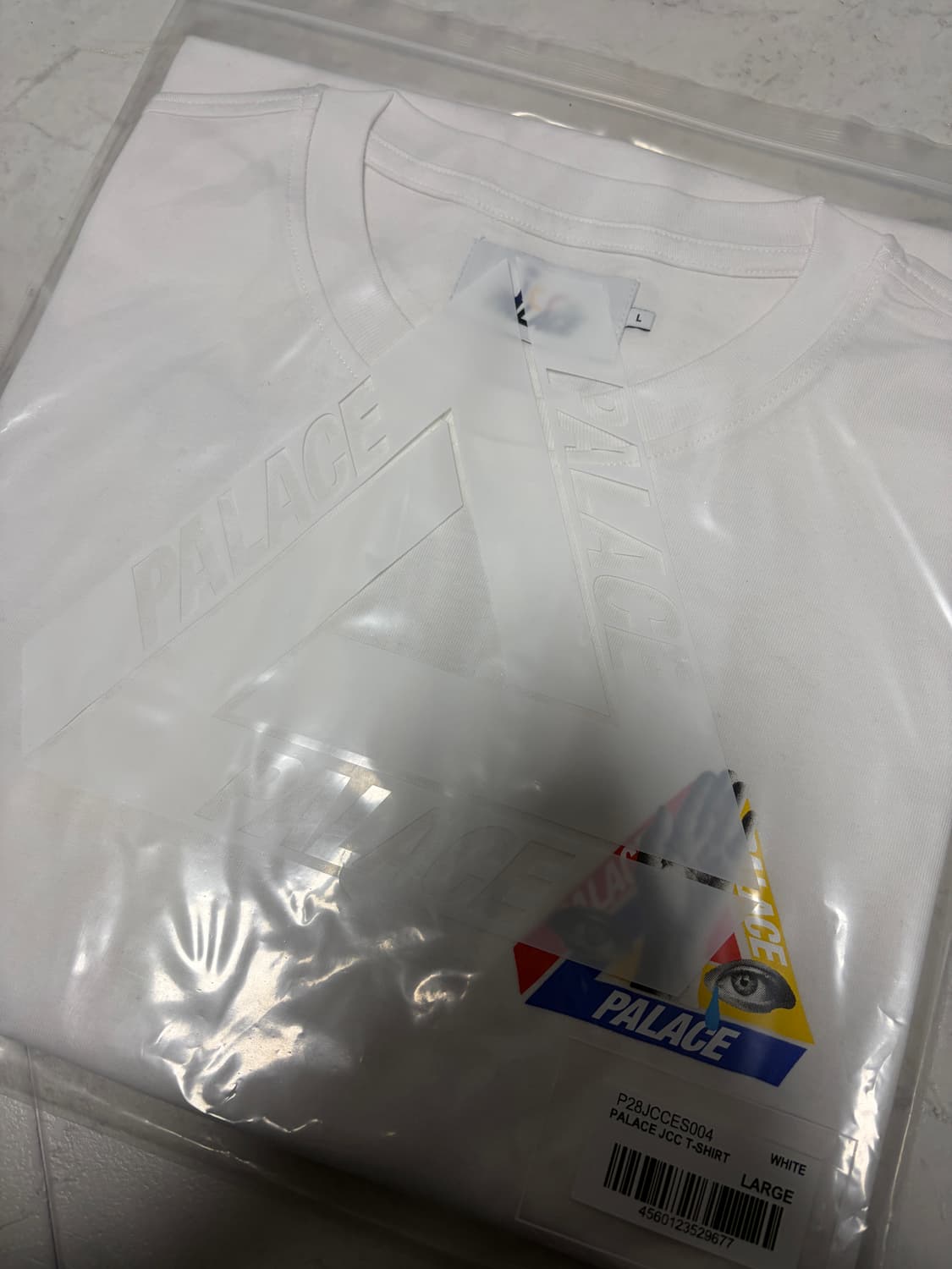 팔라스 x JCC+ 티셔츠 화이트 - 25SS 상품이미지3