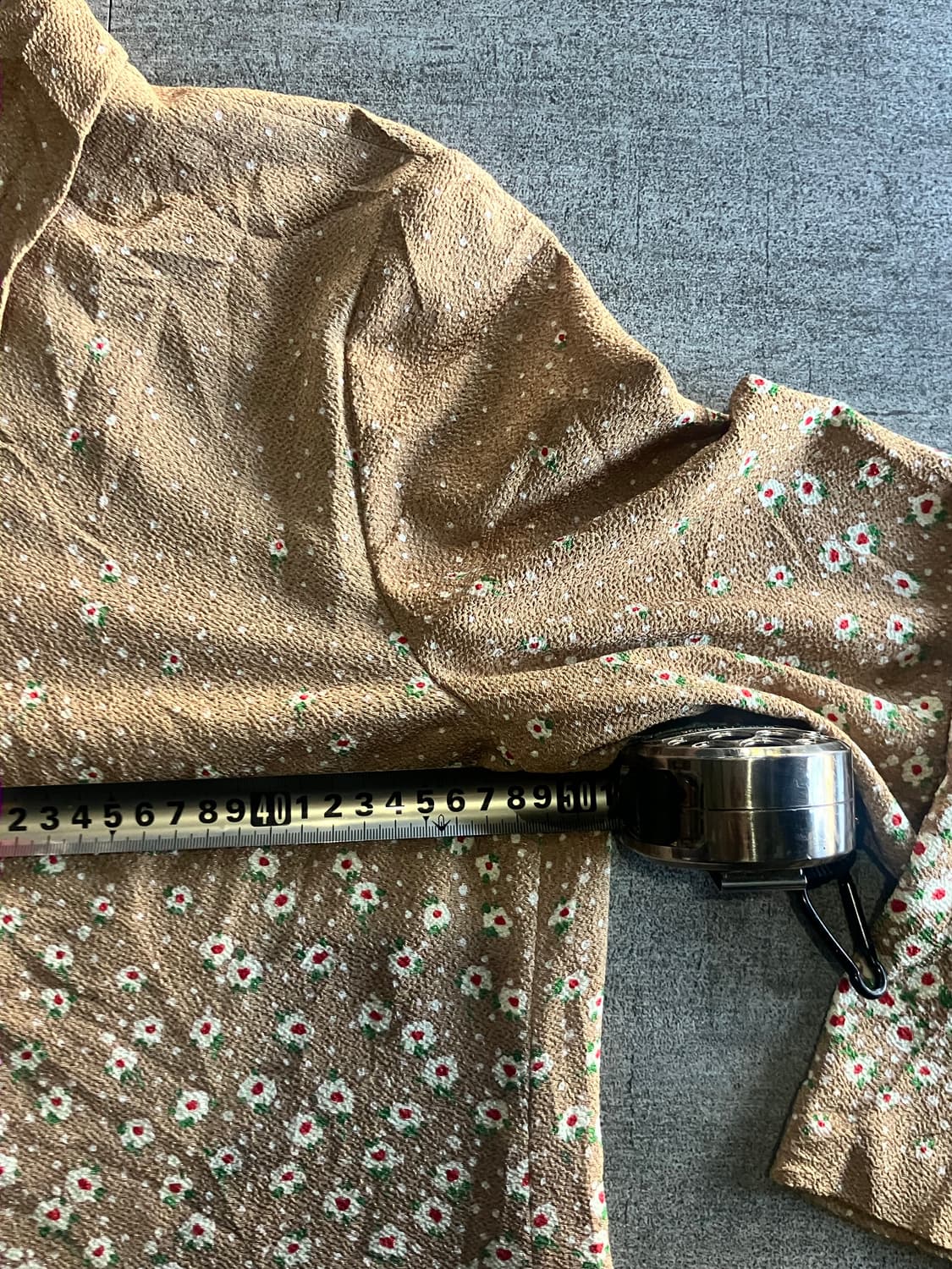 일본빈티지 Karn 하구미모리걸 할메카지 플라워가디건 상품이미지2