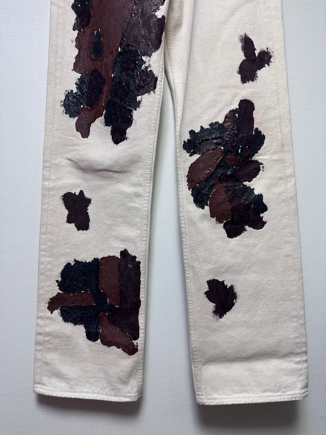 아워레가시 크랙 페인팅 데님 상품이미지3