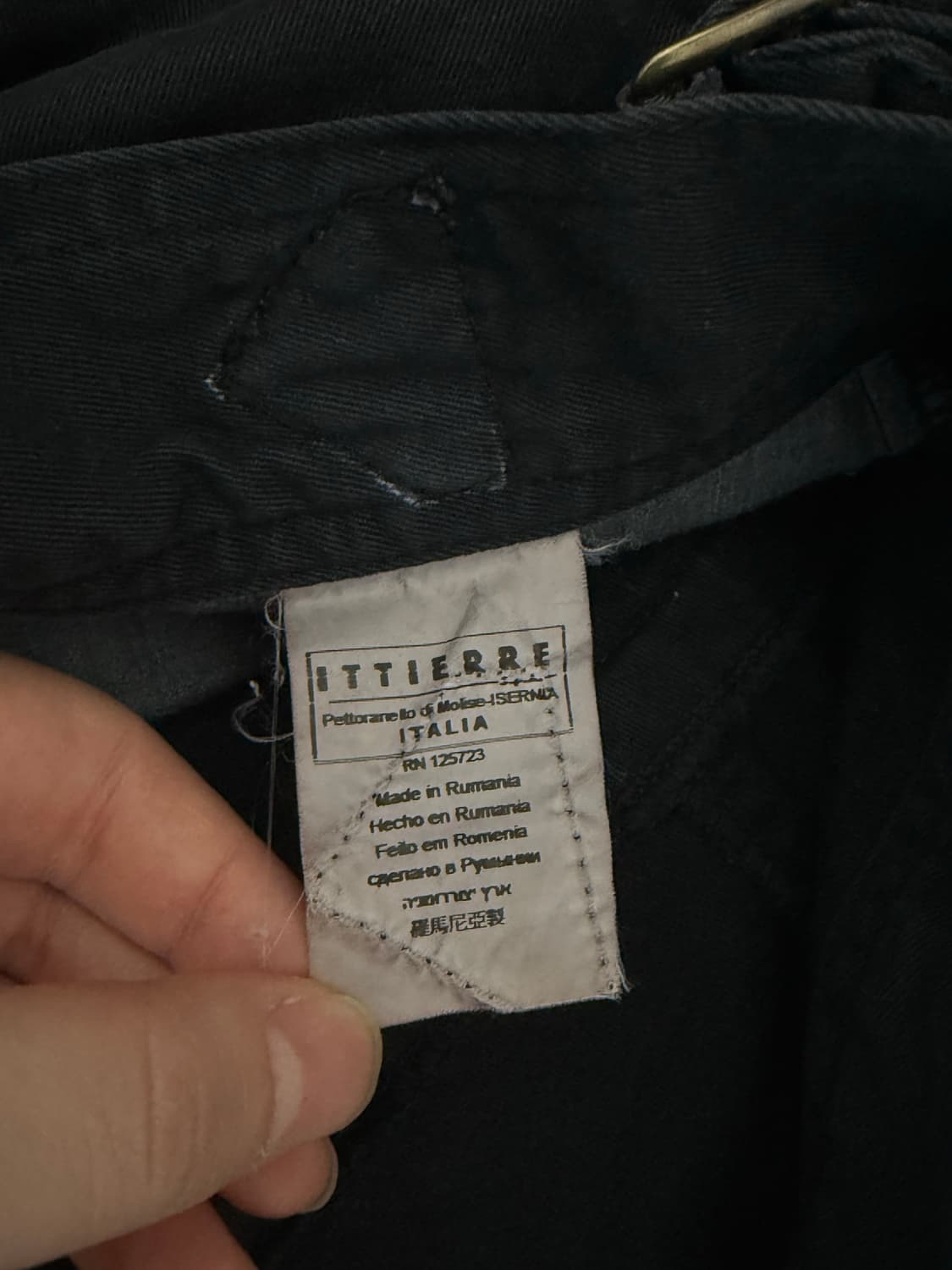 justcavalli 멀티포켓 레이스업 카고 팬츠 상품이미지5