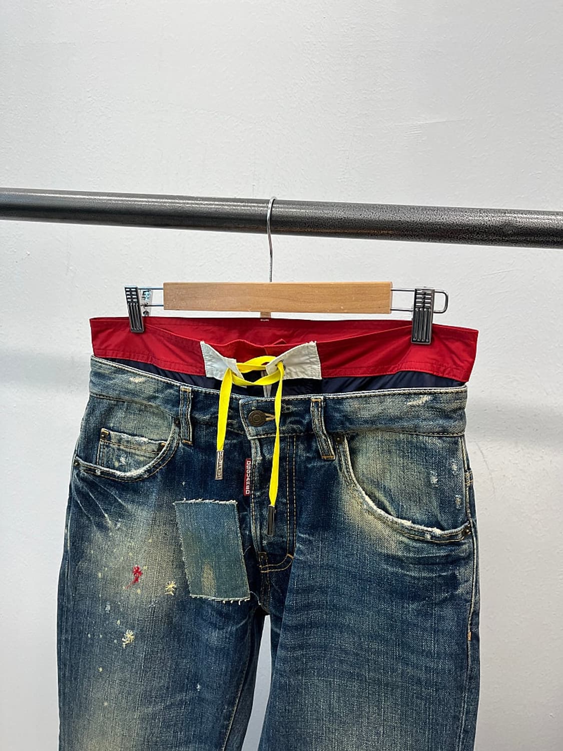 30) 디스퀘어드 레이어드 모토진  상품이미지4