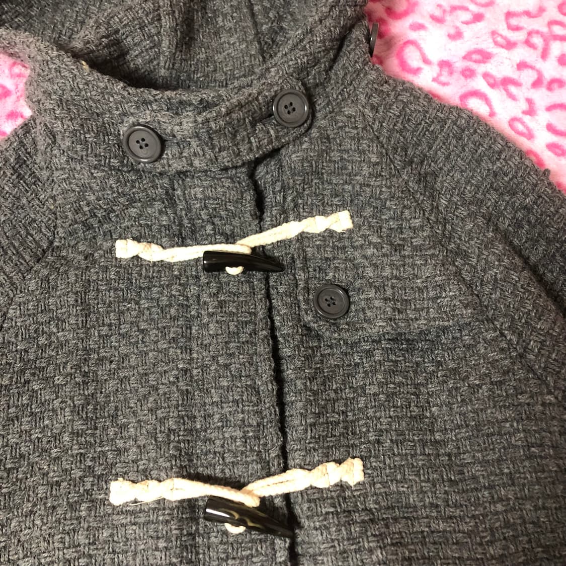 빈티지 갸루 모리걸 케이프 그레이 회색 아우터 자켓 상품이미지6