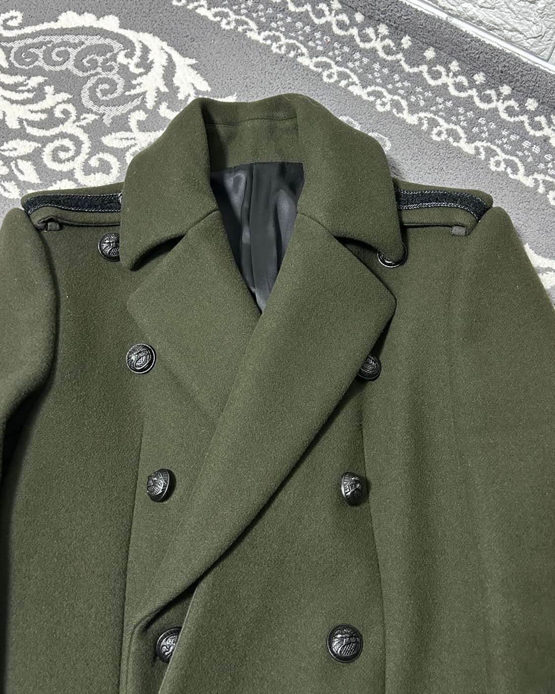 시스템 나폴레옹 더블 브레스티드 코트 상품이미지3