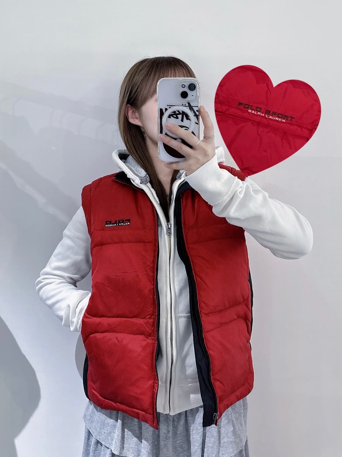 폴로랄프로렌 다운 패딩조끼 상품이미지1