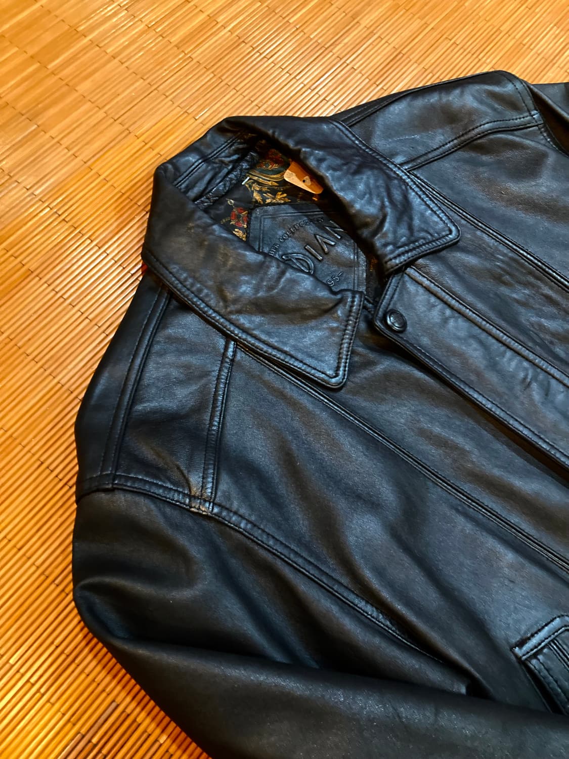 vtg 램스킨 레더자켓 상품이미지3