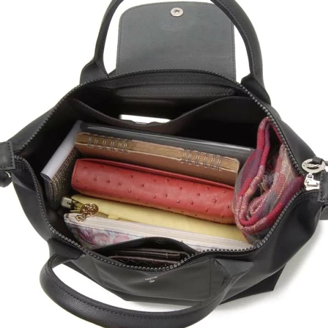 Longchamp 롱샴 여성 토트백 크로스백 블랙 상품이미지10