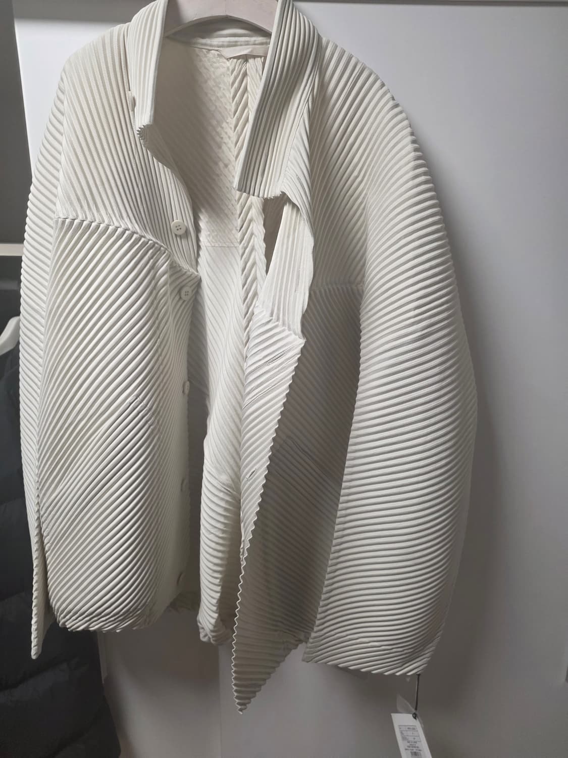 옴므플리세 9월 하이넥 자켓 라임스톤  jc091 4사이즈 백화점 새제품 상품이미지3