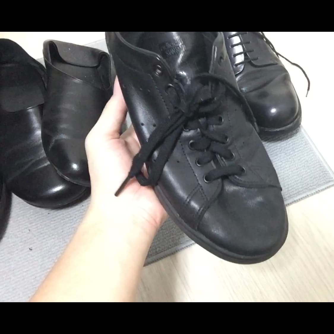스탠스미스 데콘 블랙 265 상품이미지5