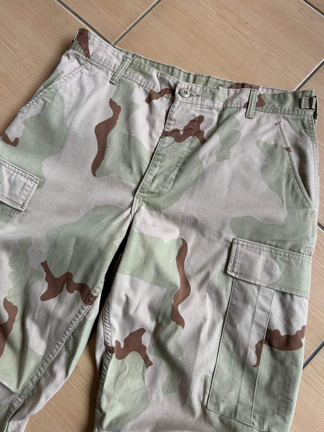 미군 데저트 사막삼색 BDU팬츠 M 상품이미지2