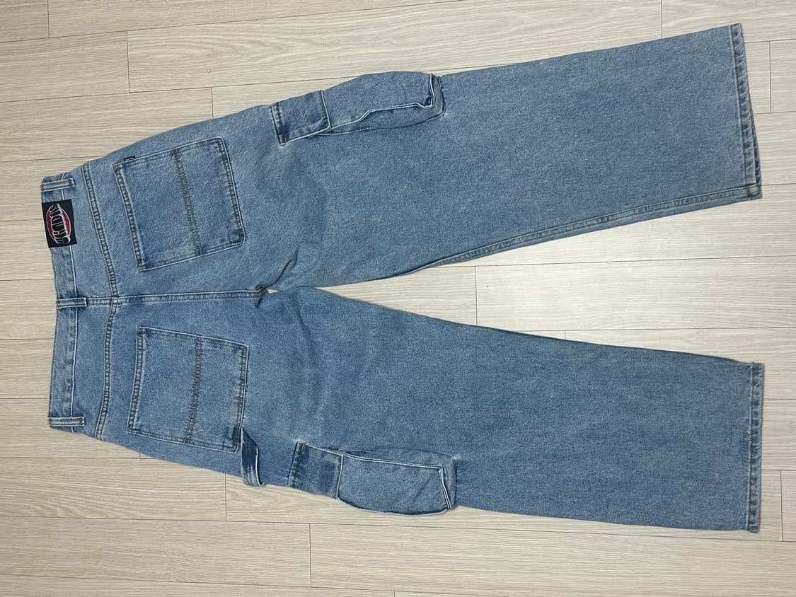 위캔더스 와이드 카고 카펜더 데님팬츠 상품이미지4