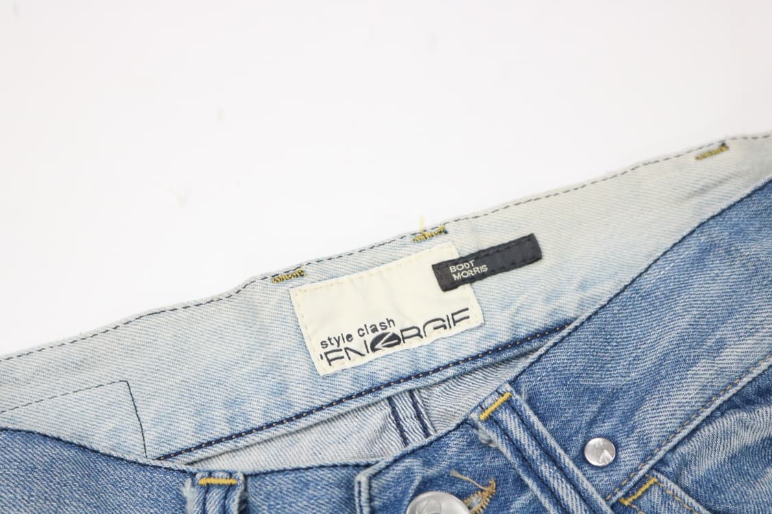 ENERGIE 에너지 빈티지 워싱 부츠컷 데님 팬츠 (W30 L34) 상품이미지3