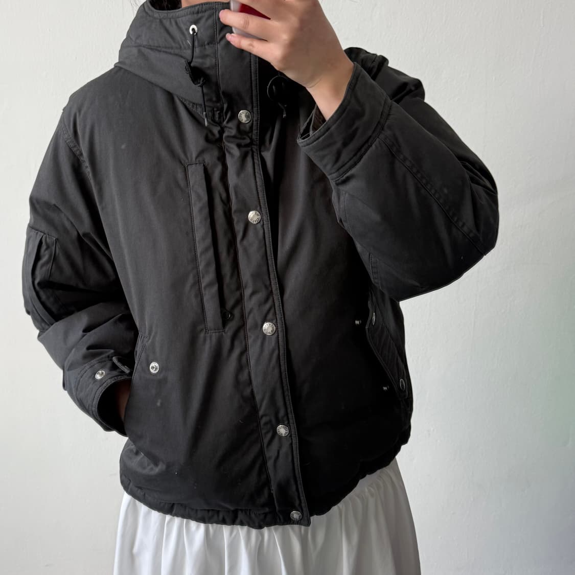 [S] 노스페이스 퍼플라벨 숏 다운 패딩 상품이미지2