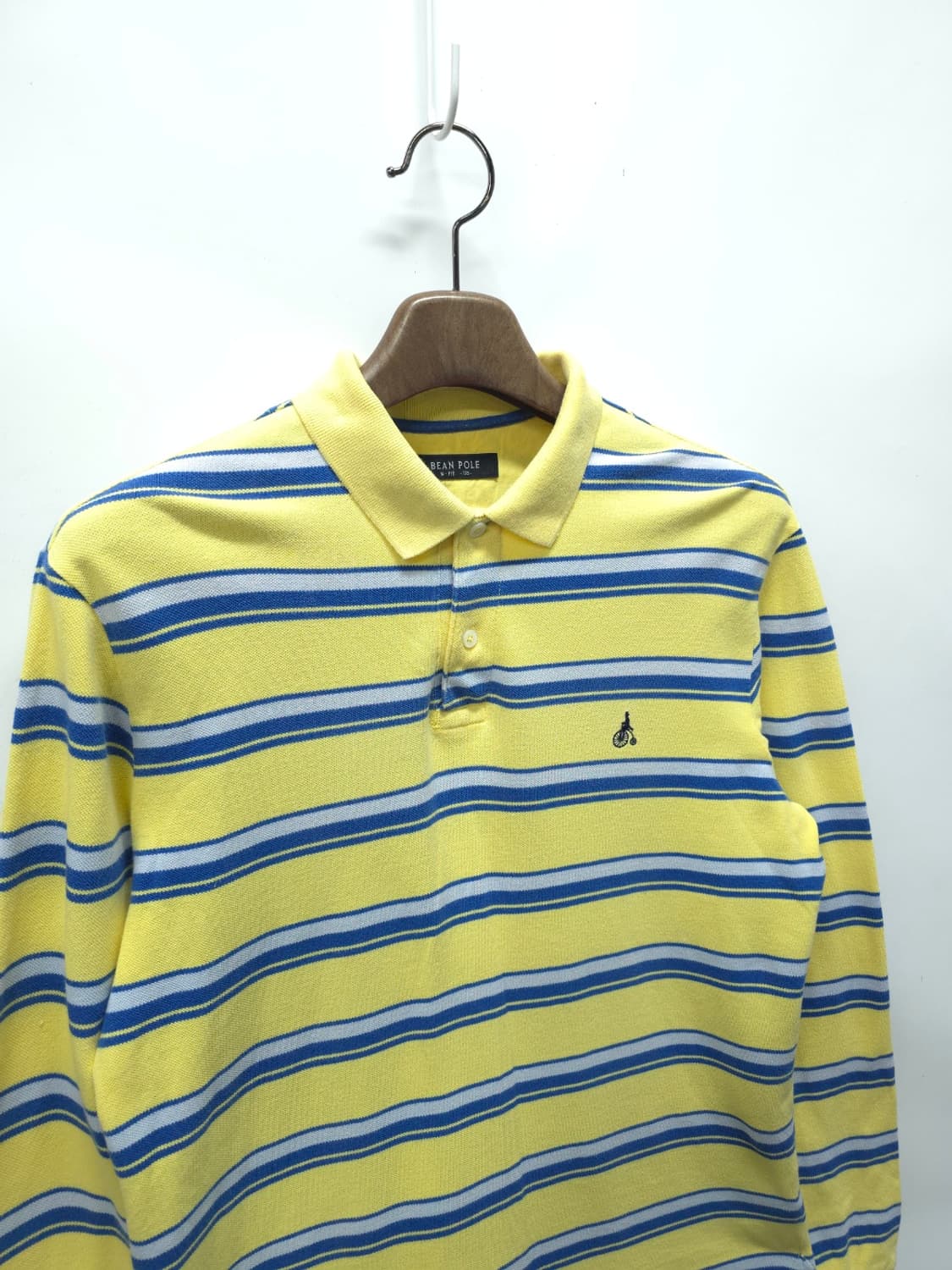 빈폴 옐로우 스트라이프 봄가을 긴팔 카라티 (105) 상품이미지3