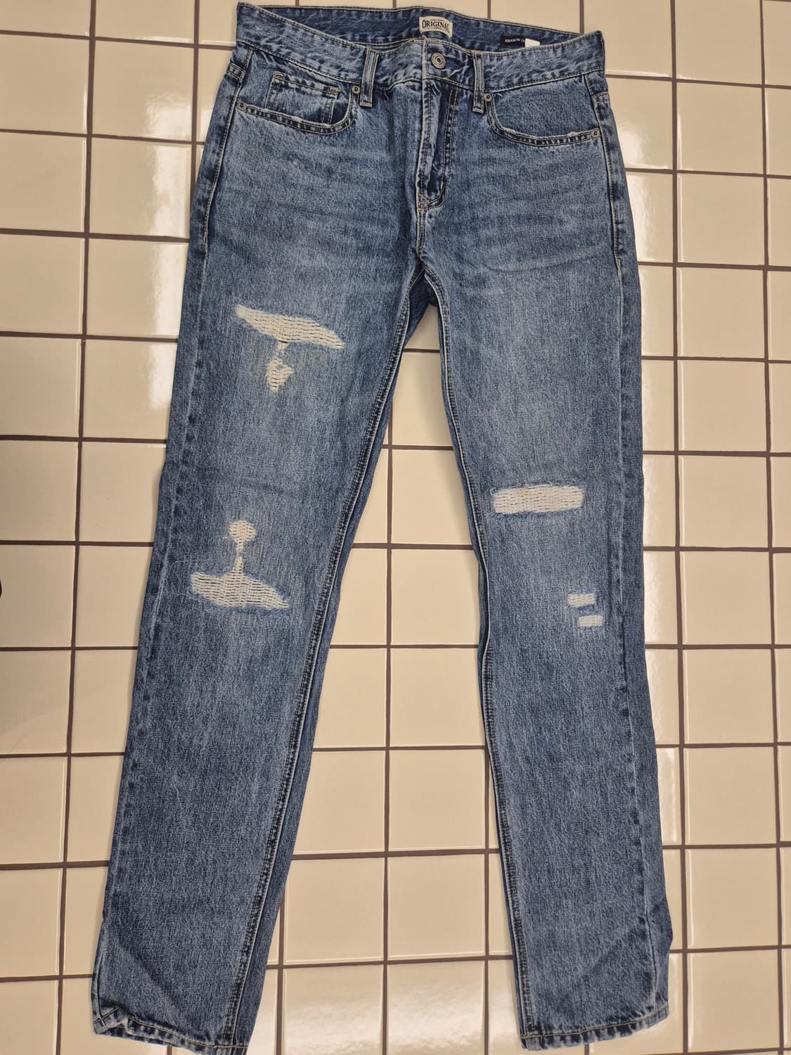 에비수(EVISU) 중청 데님 청바지 상품이미지3