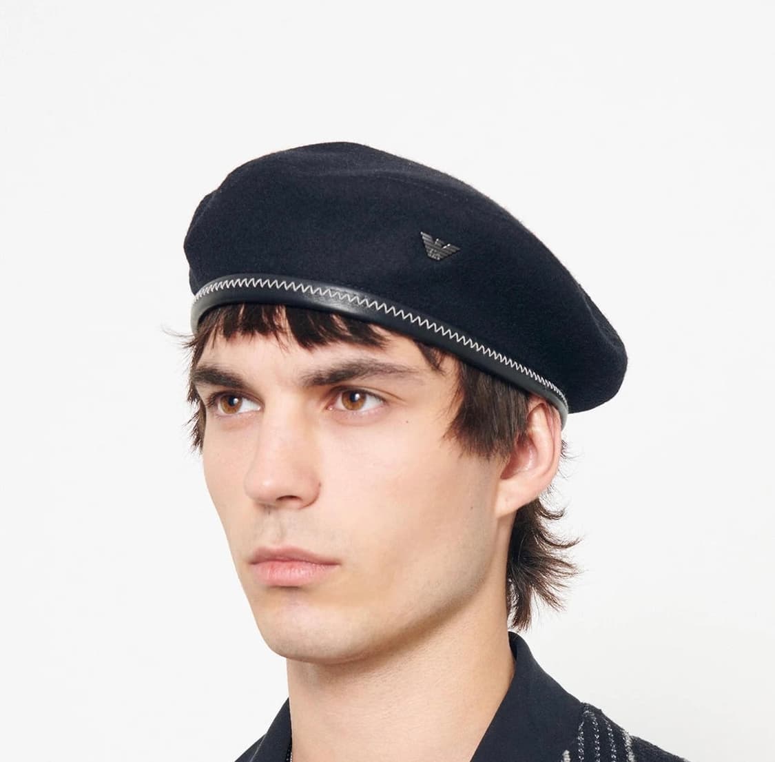 아워레가시 x 엠포니오 아르마니 (L)베레모 가스켓  바스코 모자 비니 상품이미지1