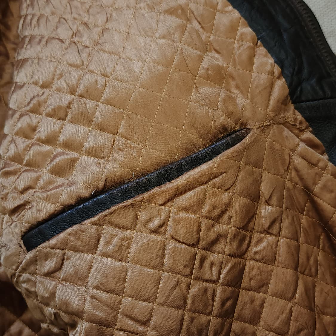 90s 빈티지 가죽자켓 A2 레더자켓 레더 플라이트 재킷 52 상품이미지9