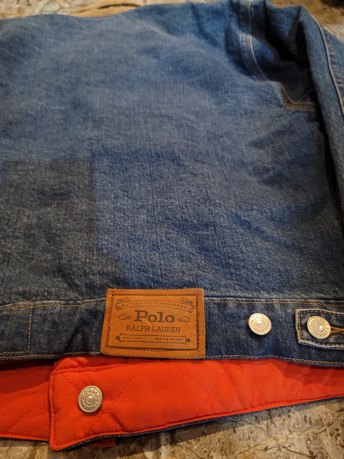 폴로 컨트리 리버시블 데님자켓 (남녀공용) 상품이미지3