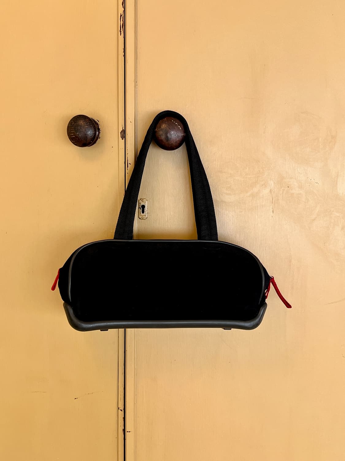 프라다 스포츠 블랙 나일론 보스톤 숄더백 상품이미지10