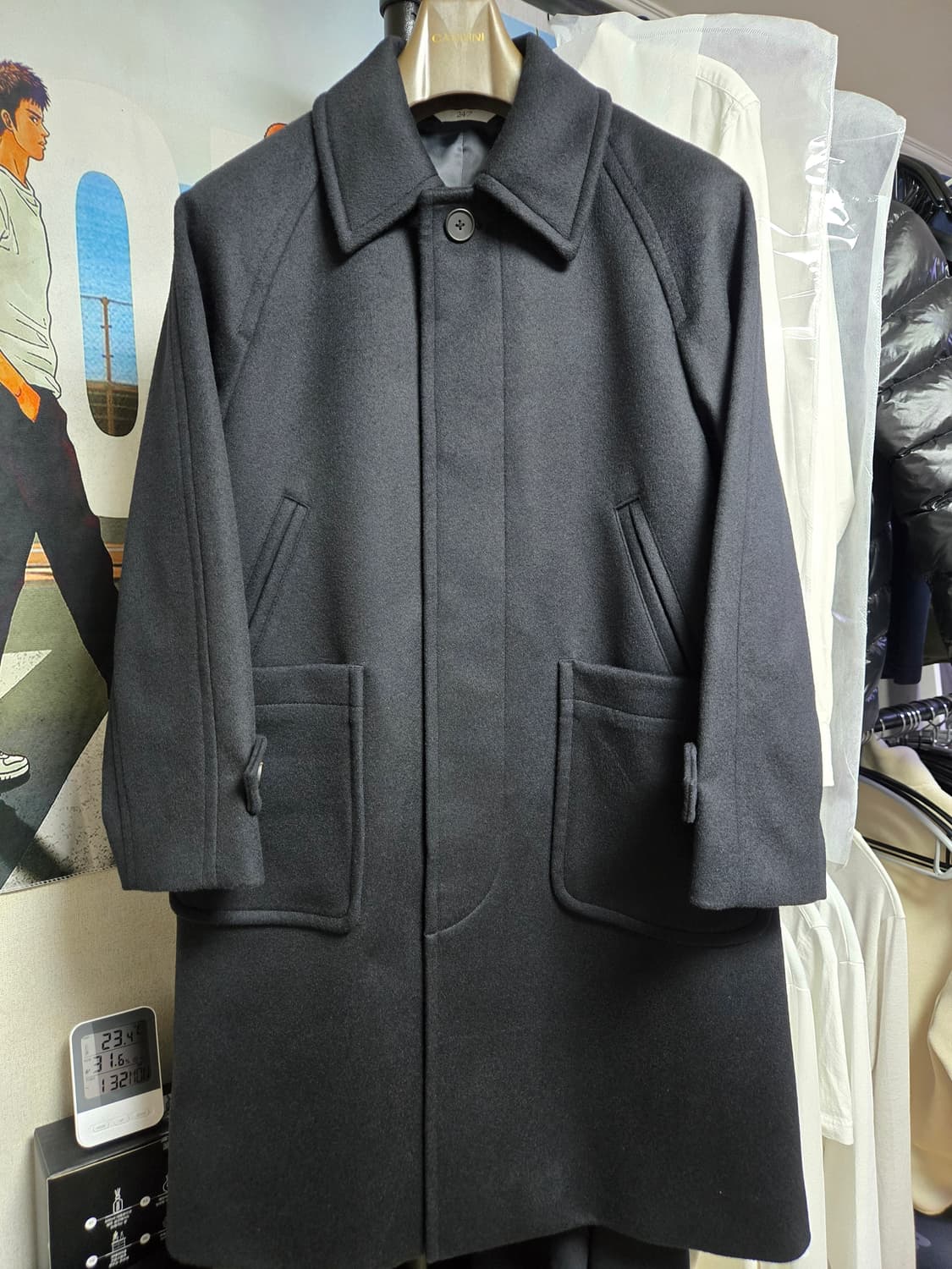 247 시리즈 발마칸코트 다크네이비 XS 상품이미지2