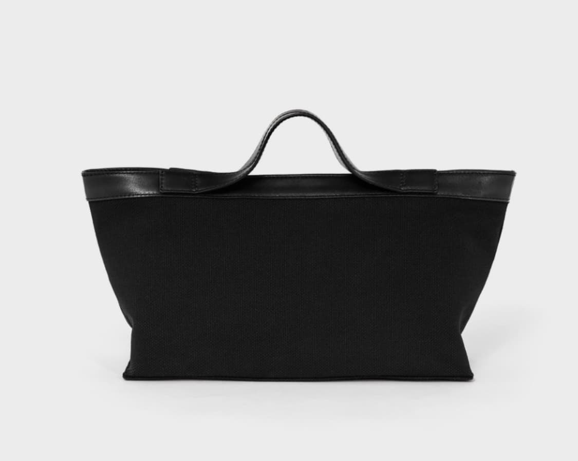 Posell Canvas Tote Bag Black (S) 상품이미지4