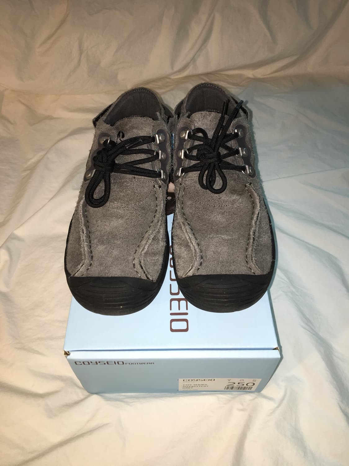 coyseio 코이세이오 COY SHOES GREY 250 상품이미지4