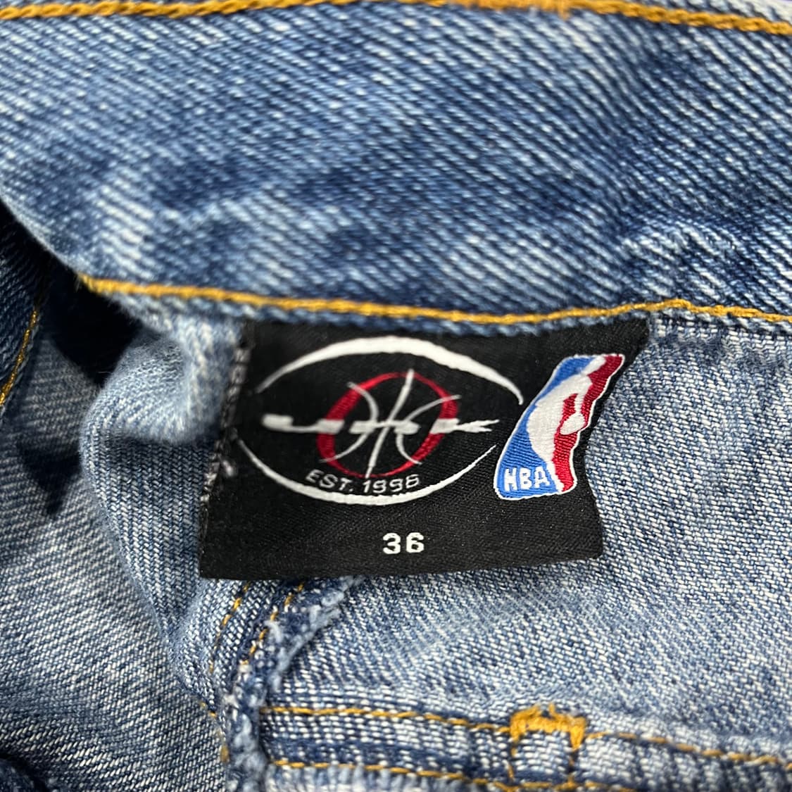 NBA 패치 데님팬츠 상품이미지10