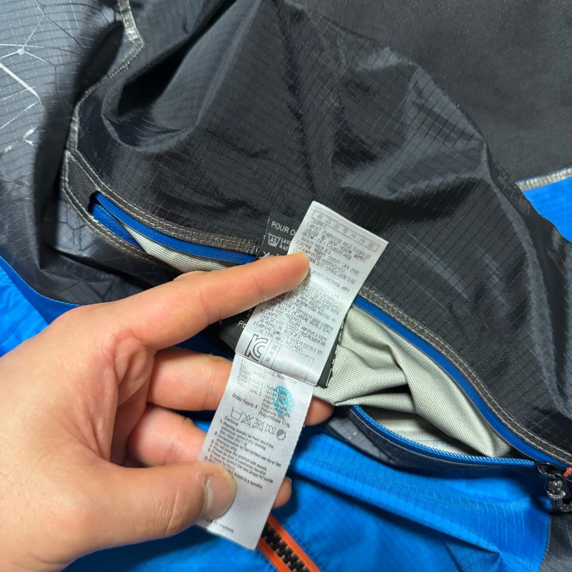 밀레 고어텍스 아웃도어 바람막이 자켓 상품이미지6
