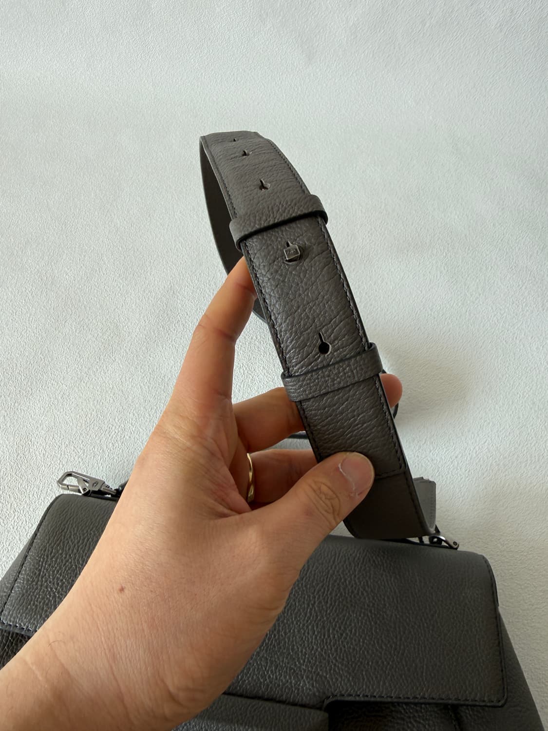 데케(DECKE) 레더 토트 숄더백 상품이미지7