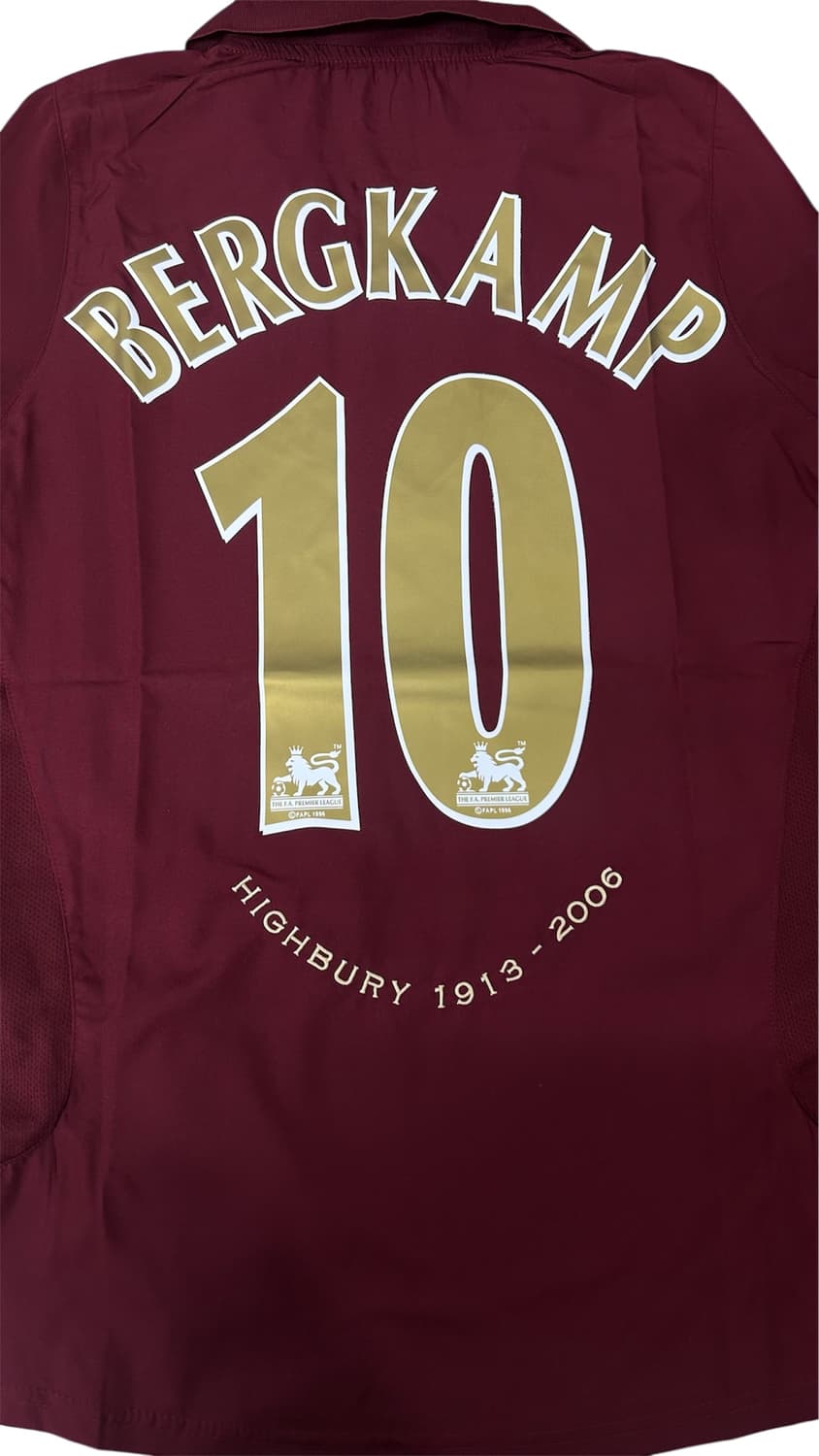 05-06 아스날 홈 베르캄프 유니폼 긴팔 상품이미지2