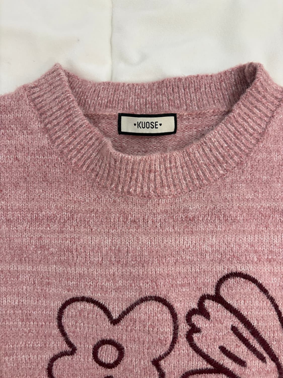 KUOSE 쿠오세 플로랄 니트 상품이미지2