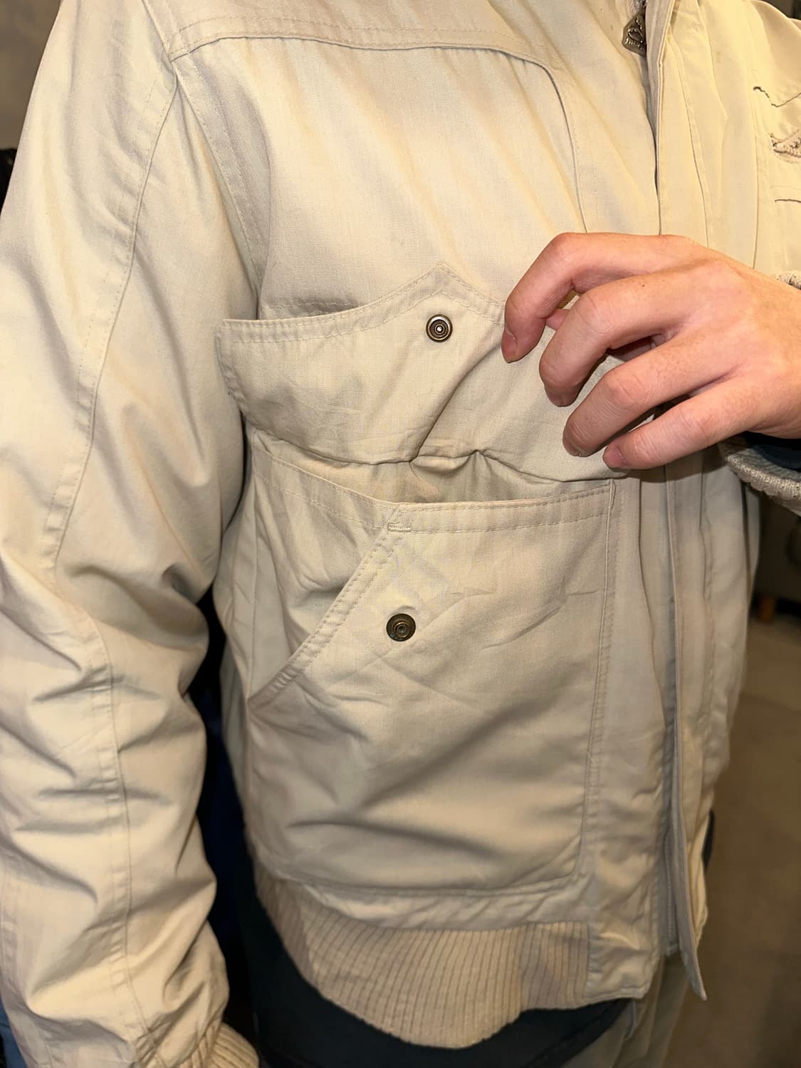 90’s Pacific Trail multi pocket bomber  상품이미지6