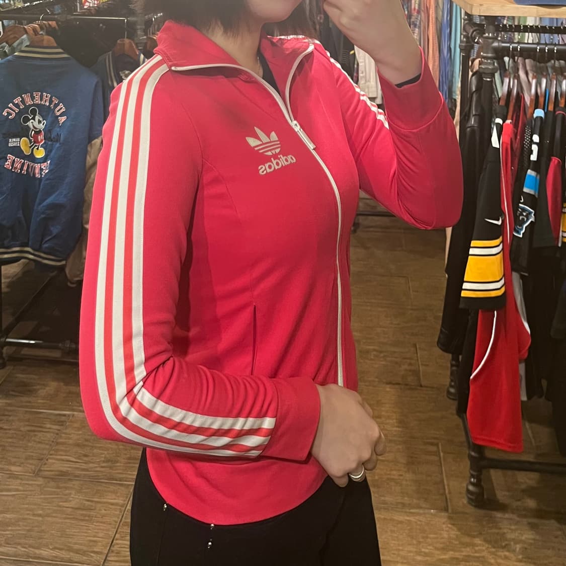 [HI] 아디다스 트레이닝 집업 핑크 상품이미지3