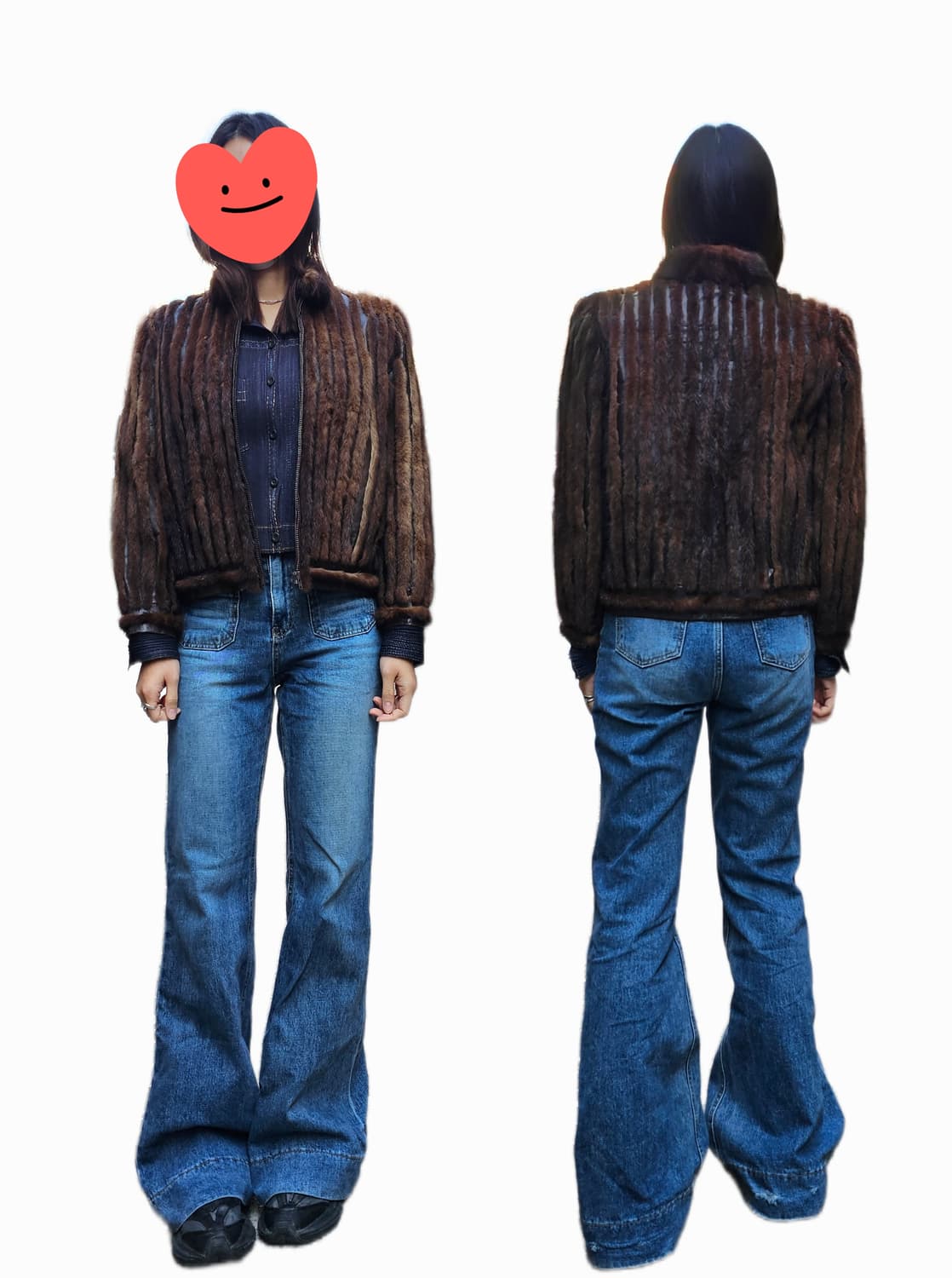 Japan 밍크 레더 숏자켓 상품이미지2