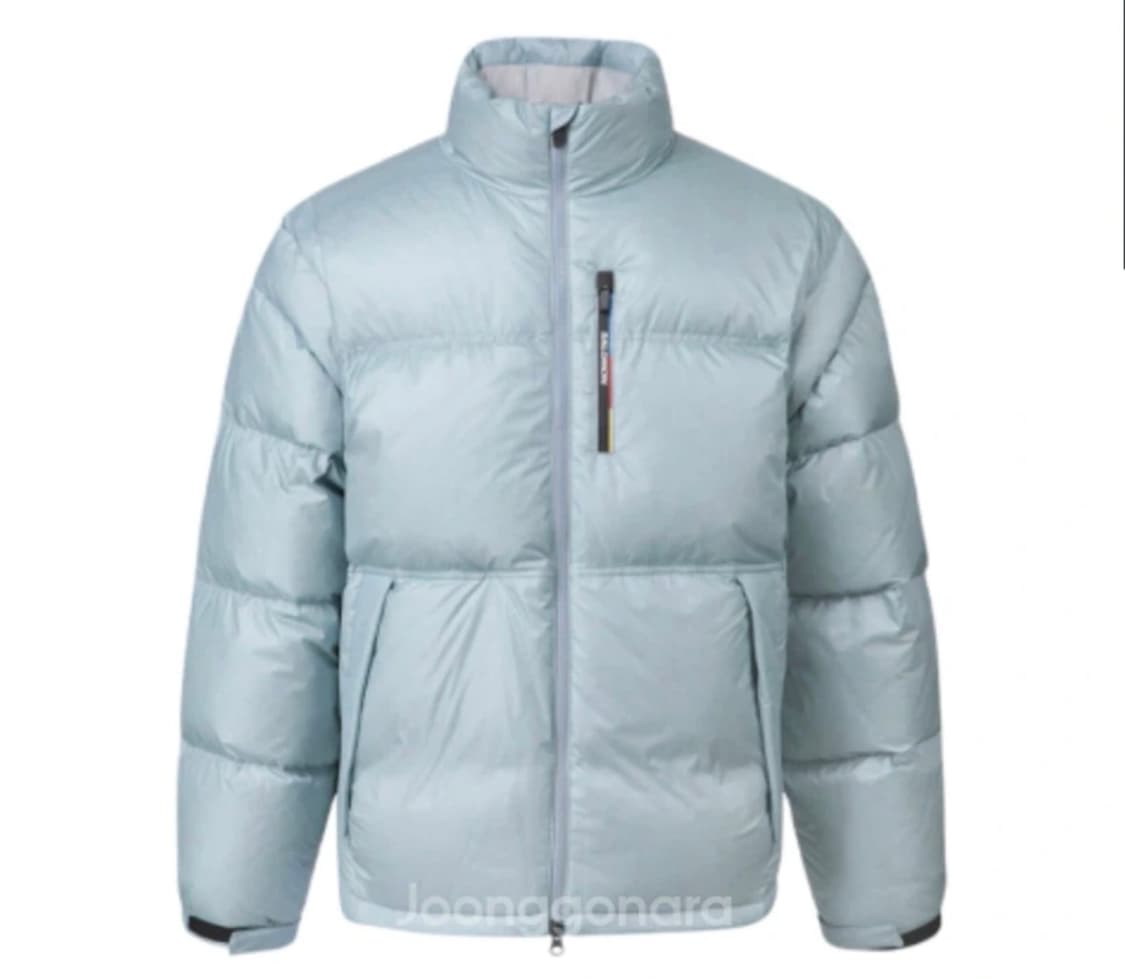 살로몬 컨투어 다운 패딩 XL 라이트 블루(상태A) 상품이미지1