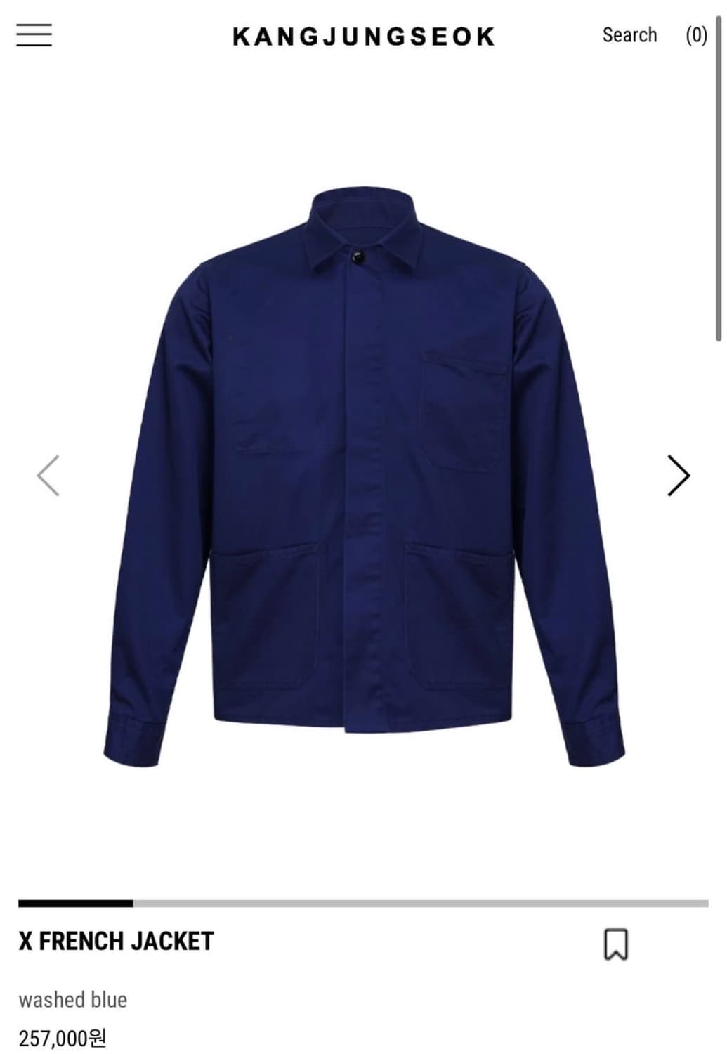 강정석 프렌치 자켓 1) 상품이미지1