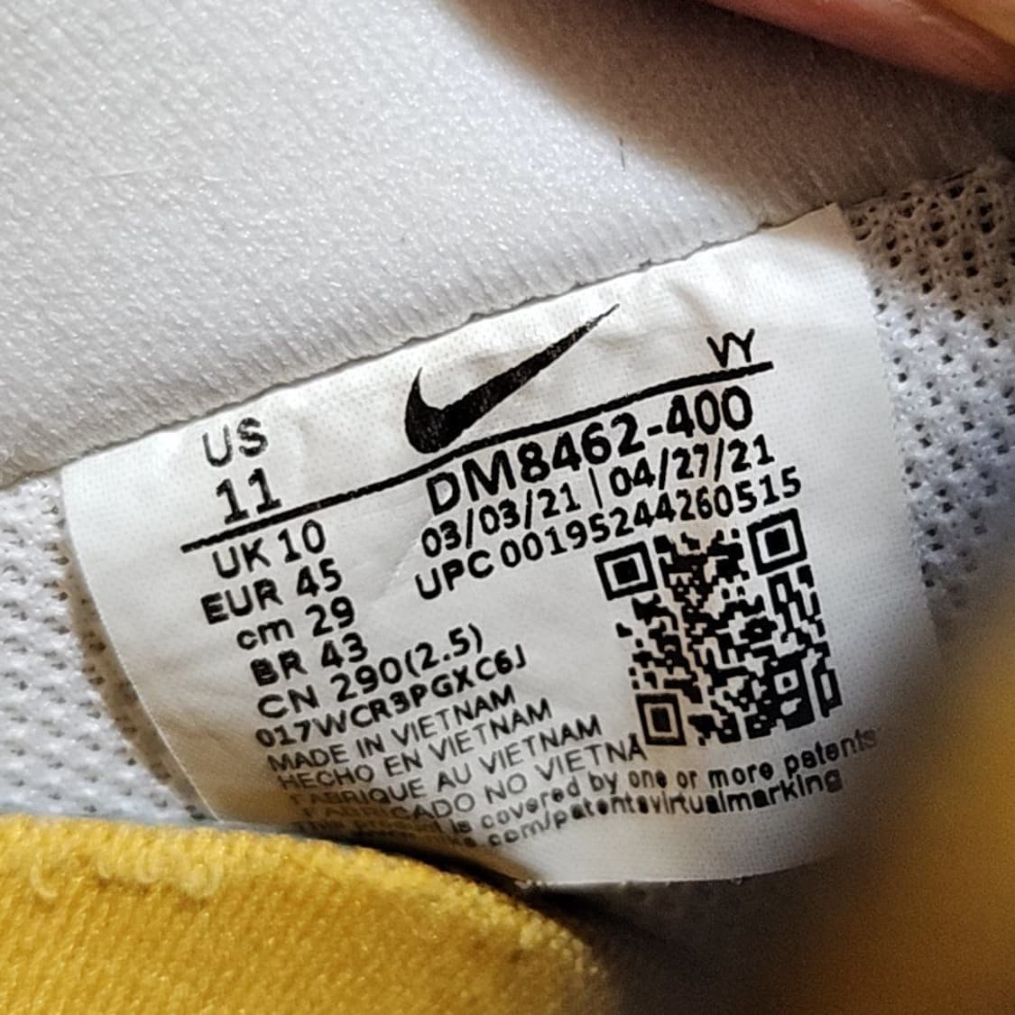 나이키 290 에어포스 로우 언디핏 콜라보 상품이미지7